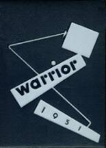 Washington High School 1951 yearbook cover photo