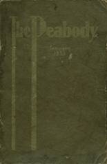 Peabody High School 1933 yearbook cover photo