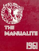 Manual High School 1961 yearbook cover photo