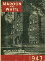 Central High School 1943 yearbook cover photo