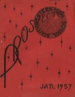 1957 Southwestern High School Yearbook from Detroit, Michigan cover image