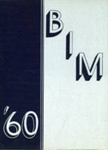 Bement High School 1960 yearbook cover photo