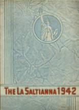 Saltsburg High School 1942 yearbook cover photo