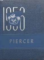 1956 Pierce High School Yearbook from Arbuckle, California cover image