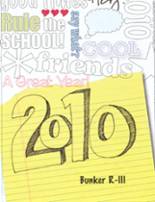 Bunker High School 2010 yearbook cover photo
