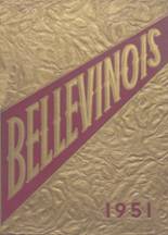 Belleville Township High School 1951 yearbook cover photo
