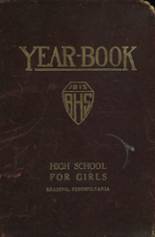 1913 Girls High School Yearbook from Reading, Pennsylvania cover image