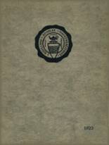 Hackensack High School 1923 yearbook cover photo