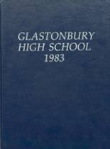 Glastonbury High School 1983 yearbook cover photo