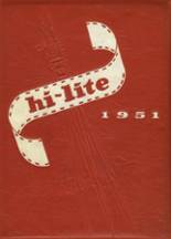 Brush High School 1951 yearbook cover photo