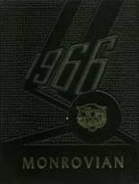 1966 Monroe High School Yearbook from West manchester, Ohio cover image