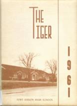 Ft. Gibson High School 1961 yearbook cover photo
