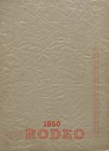 Roundup High School 1950 yearbook cover photo