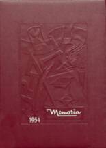1954 Center High School Yearbook from Selma, Indiana cover image