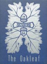 1956 Wood Memorial High School Yearbook from Oakland city, Indiana cover image