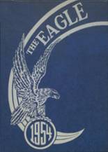 Fairfield High School 1954 yearbook cover photo