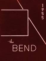 West Bend High School 1955 yearbook cover photo