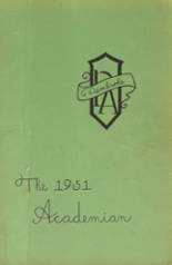 Pembroke Academy 1951 yearbook cover photo