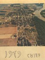 Meredosia Chambersburg High School 1979 yearbook cover photo