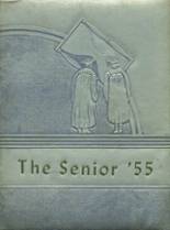 Lynch High School 1955 yearbook cover photo