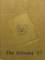 1957 Orleans High School Yearbook from Orleans, Indiana cover image