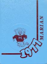 Marian Central High School 1977 yearbook cover photo