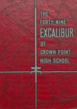 Crown Point High School 1949 yearbook cover photo