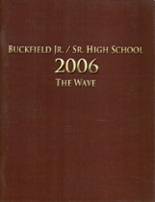 Buckfield High School 2006 yearbook cover photo