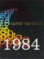 Kearney High School 1984 yearbook cover photo