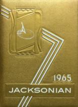 Jackson High School 1965 yearbook cover photo