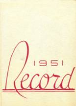 Littleton High School 1951 yearbook cover photo