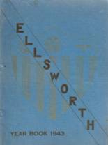 Ellsworth High School 1943 yearbook cover photo