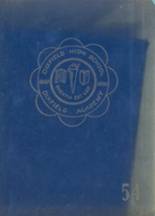 Dirigo High School 1954 yearbook cover photo