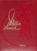 Lanier/Miller High School 1941 yearbook cover photo