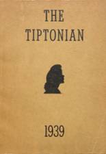 Tipton High School 1939 yearbook cover photo