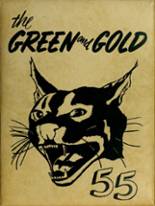 Sonora Union High School 1955 yearbook cover photo