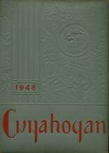 Cuyahoga Falls High School 1948 yearbook cover photo