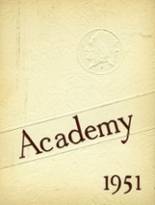 Onondaga Valley Academy 1951 yearbook cover photo