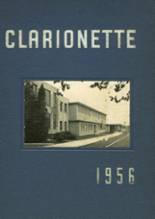 Clarion Area High School 1956 yearbook cover photo
