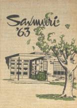 Roanoke High School 1963 yearbook cover photo