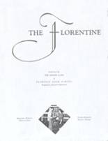 Florence High School 1945 yearbook cover photo