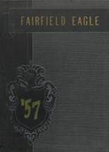 Fairfield High School 1957 yearbook cover photo