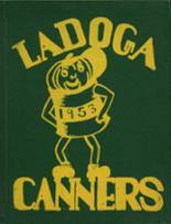 Ladoga High School 1953 yearbook cover photo