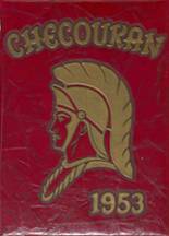 Cherokee County Community High School 1953 yearbook cover photo