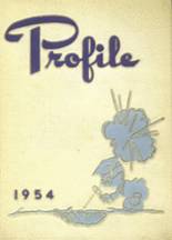 1954 Little Falls High School Yearbook from Little falls, New York cover image