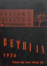Bethesda High School 1956 yearbook cover photo