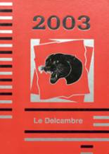 Delcambre High School 2003 yearbook cover photo