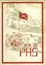 Pineville High School 1972 yearbook cover photo
