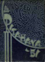 1951 Martin High School Yearbook from Laredo, Texas cover image