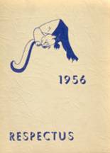 Edgemont High School 1956 yearbook cover photo